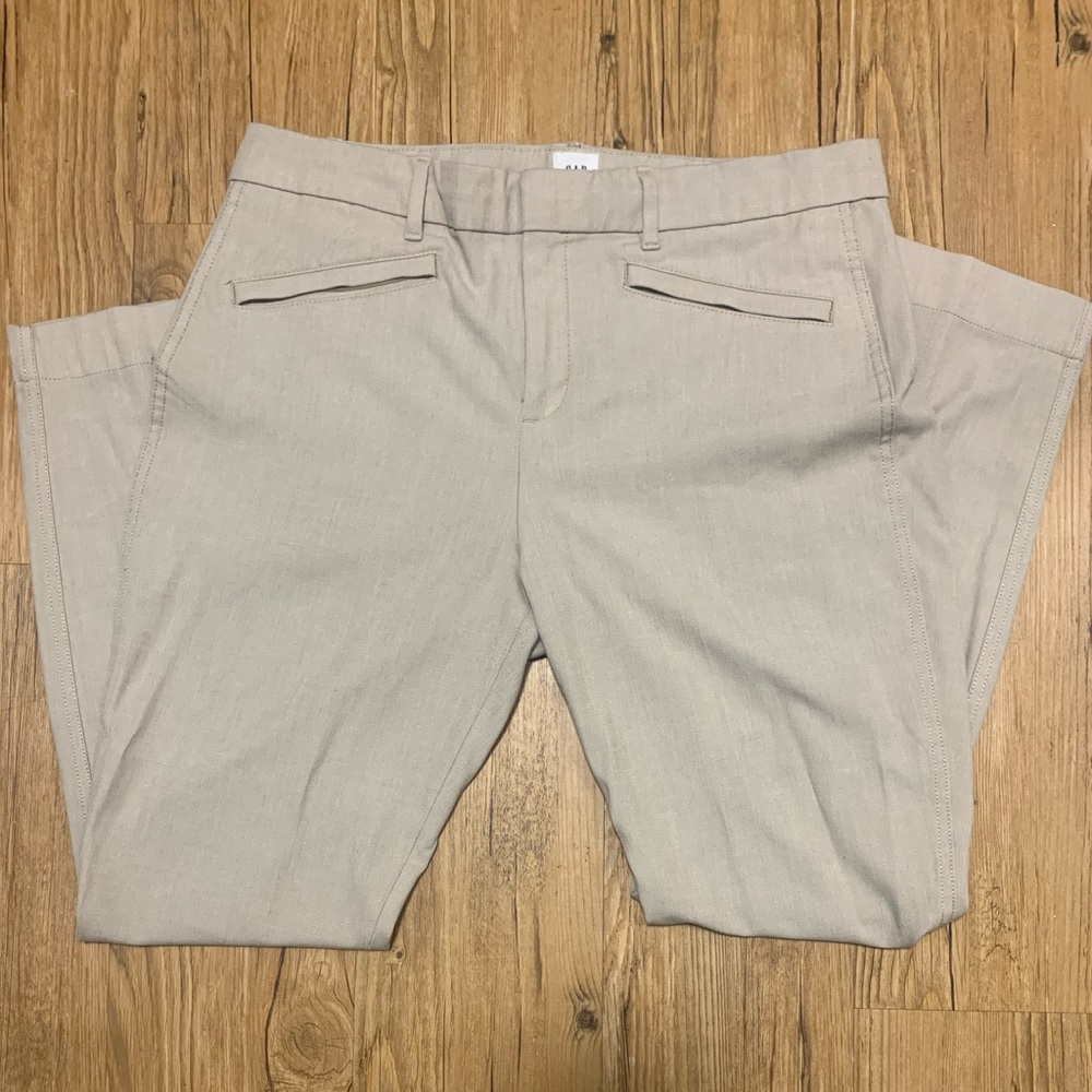 Gap Signature Skinny Ankle Tan Pants